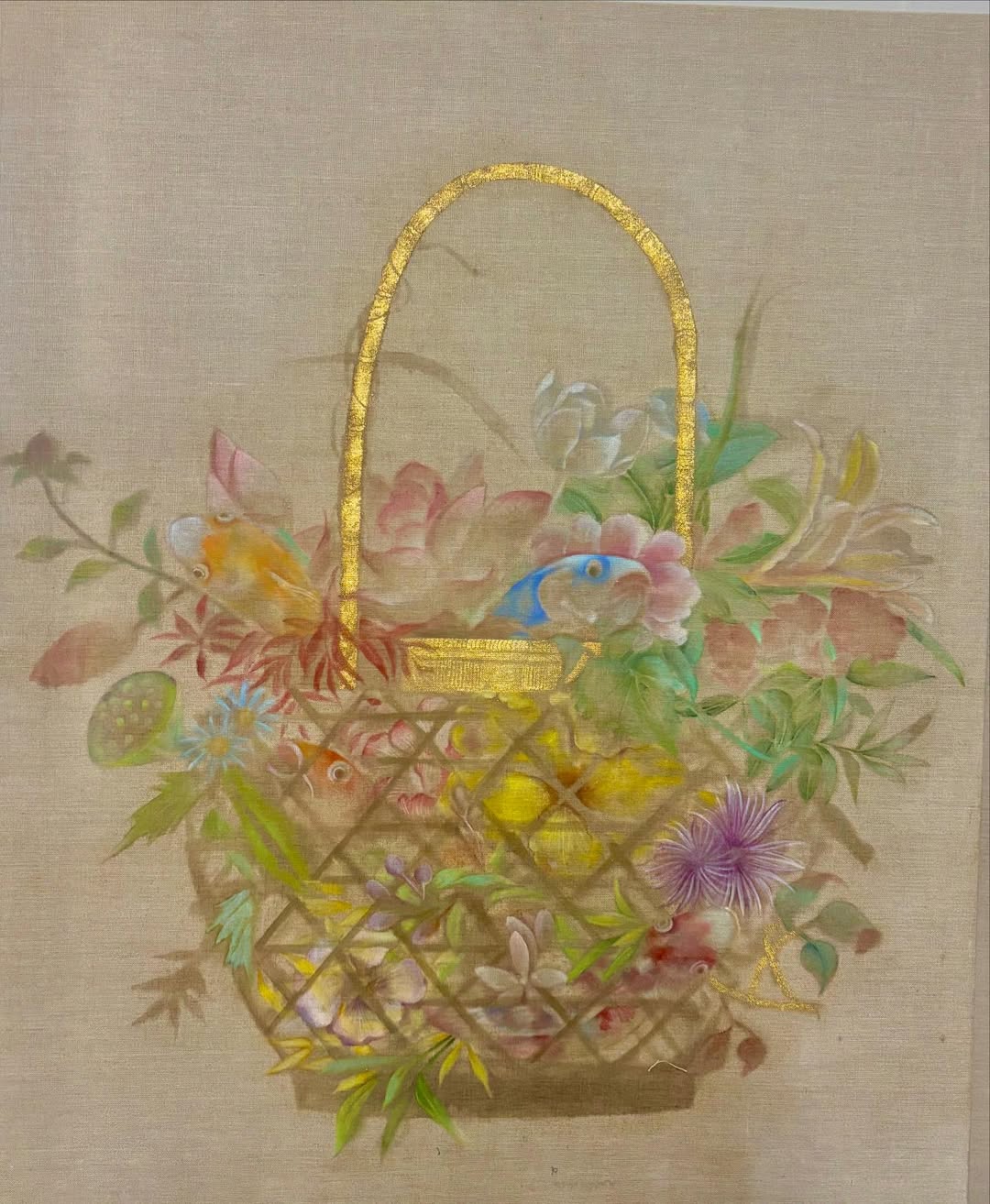 2025/11/13～23　張 媛媛 個展 ～花非花・魚非魚II～